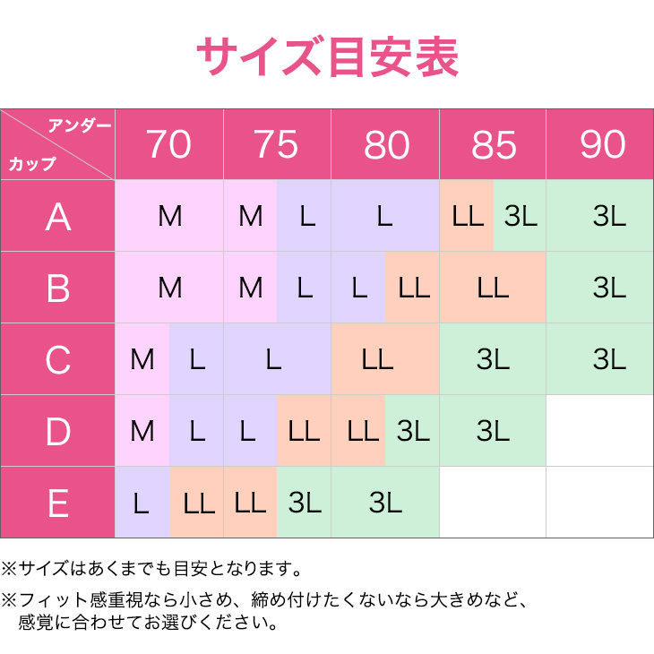 リブタイプ ノンワイヤーブラジャー おやすみブラ スポーツブラ ワイヤレスブラ ナイトブラ レディース M-3Lサイズ