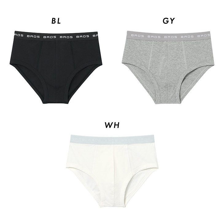 ワコール ブロス BROS メンズ ビキニ レースブリーフ パンツ 前閉じ フロント立体設計 下着 男性用 gf2500 SMLサイズ