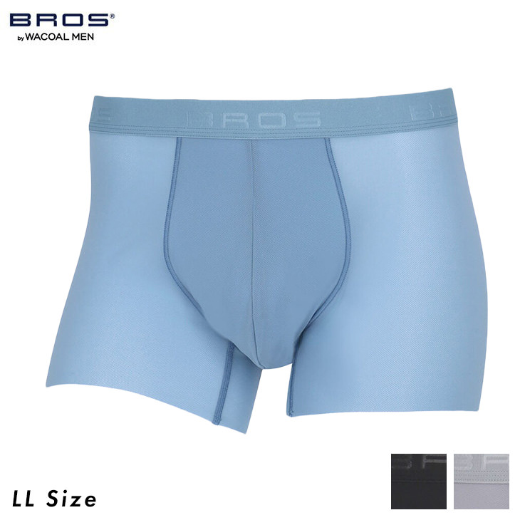 ワコール ブロス BROS メンズ ボクサーパンツ キモチイイパンツAIR 下着 男性用 前閉じ GT3372 LLサイズ メッシュ