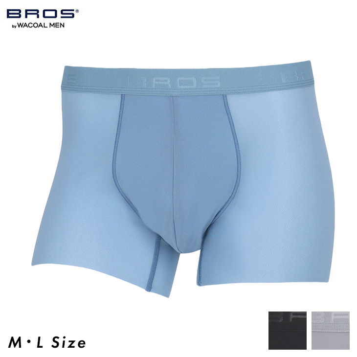 ワコール ブロス BROS メンズ ボクサーパンツ キモチイイパンツAIR 下着 男性用 前閉じ GT3372 MLサイズ メッシュ