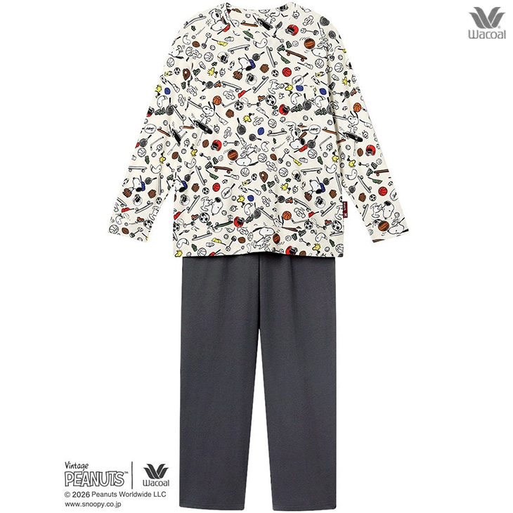 ピーナッツ スヌーピー snoopy ワコール wacoal レディース パジャマ ルームウェア 部屋着 春夏