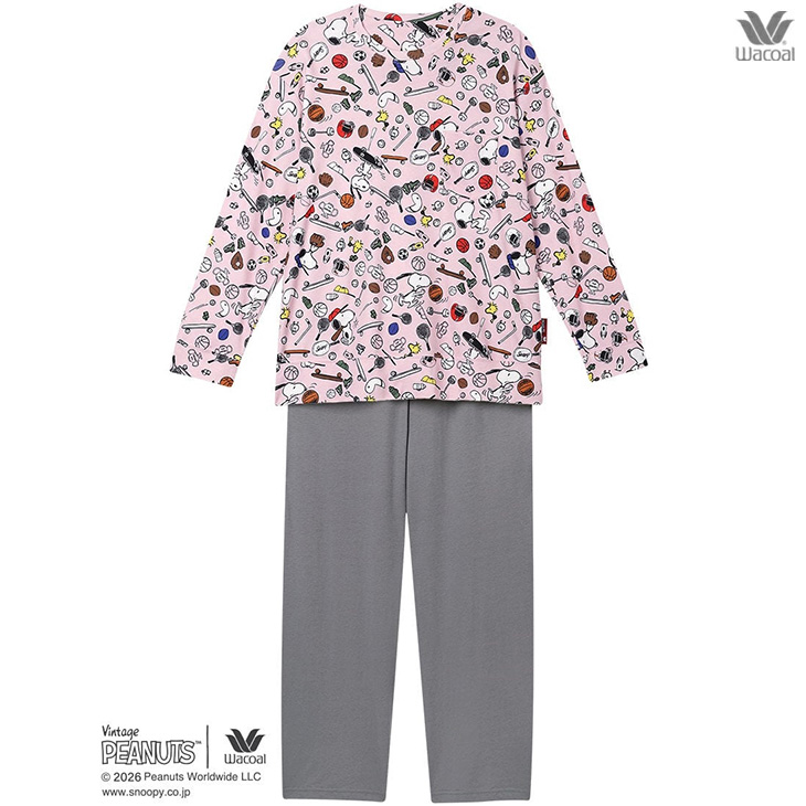 ピーナッツ スヌーピー snoopy ワコール wacoal レディース パジャマ ルームウェア 部屋着 春夏