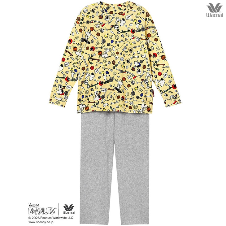 ピーナッツ スヌーピー snoopy ワコール wacoal レディース パジャマ ルームウェア 部屋着 春夏