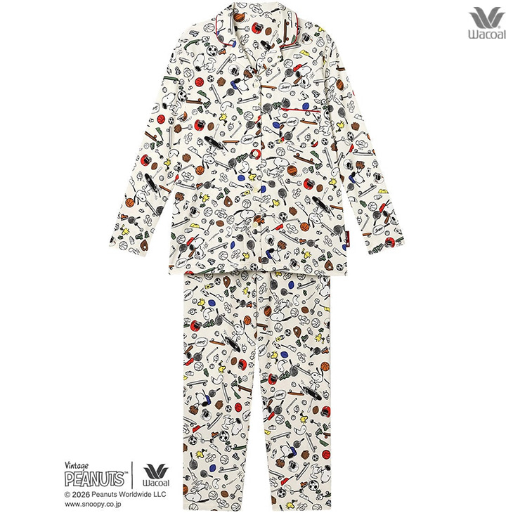 ピーナッツ スヌーピー snoopy ワコール wacoal レディース パジャマ ルームウェア 部屋着 春夏