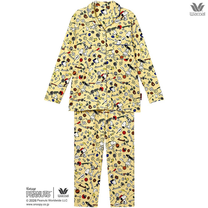 ピーナッツ スヌーピー snoopy ワコール wacoal レディース パジャマ ルームウェア 部屋着 春夏