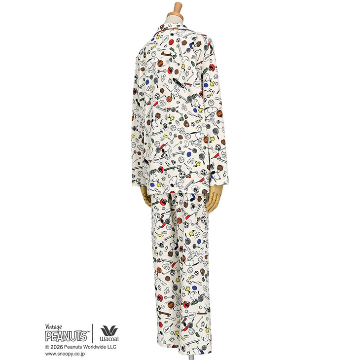 ピーナッツ スヌーピー snoopy ワコール wacoal レディース パジャマ ルームウェア 部屋着 春夏