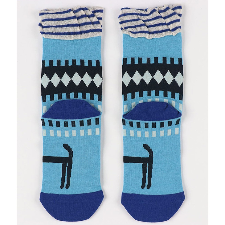 ワコール wacoal マタノアツコ くつ下 靴下 ソックス クマ ノルディック hqy016 国産 日本製