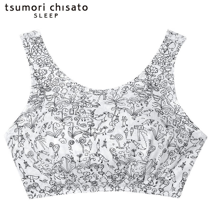 ツモリチサト tsumori chisato ワコール wacoal ubx410 ML ナイトブラ ナイトアップブラ ノンワイヤーブラ 夜用ブラ 夜ブラ おやすみブラ 日本製 国産