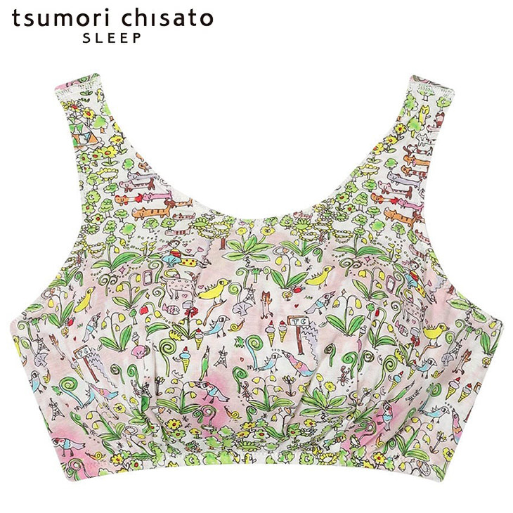 ツモリチサト tsumori chisato ワコール wacoal ubx410 ML ナイトブラ ナイトアップブラ ノンワイヤーブラ 夜用ブラ 夜ブラ おやすみブラ 日本製 国産