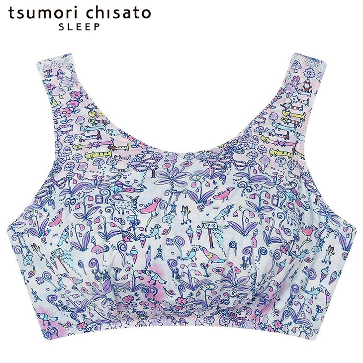 ツモリチサト tsumori chisato ワコール wacoal ubx410 ML ナイトブラ ナイトアップブラ ノンワイヤーブラ 夜用ブラ 夜ブラ おやすみブラ 日本製 国産