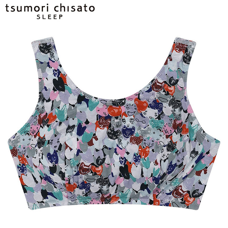 ツモリチサト tsumori chisato ワコール wacoal ubx415 ML ナイトブラ ナイトアップブラ ノンワイヤーブラ 夜用ブラ 夜ブラ おやすみブラ 日本製 国産