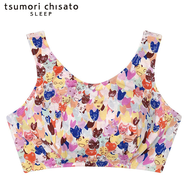 ツモリチサト tsumori chisato ワコール wacoal ubx415 ML ナイトブラ ナイトアップブラ ノンワイヤーブラ 夜用ブラ 夜ブラ おやすみブラ 日本製 国産