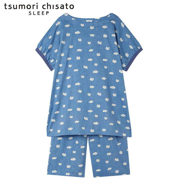 ツモリチサト tsumori chisato ワコール wacoal パジャマ ルームウェア 部屋着 半袖 ツモリチサトスリープ 寝間着 春夏 udt119