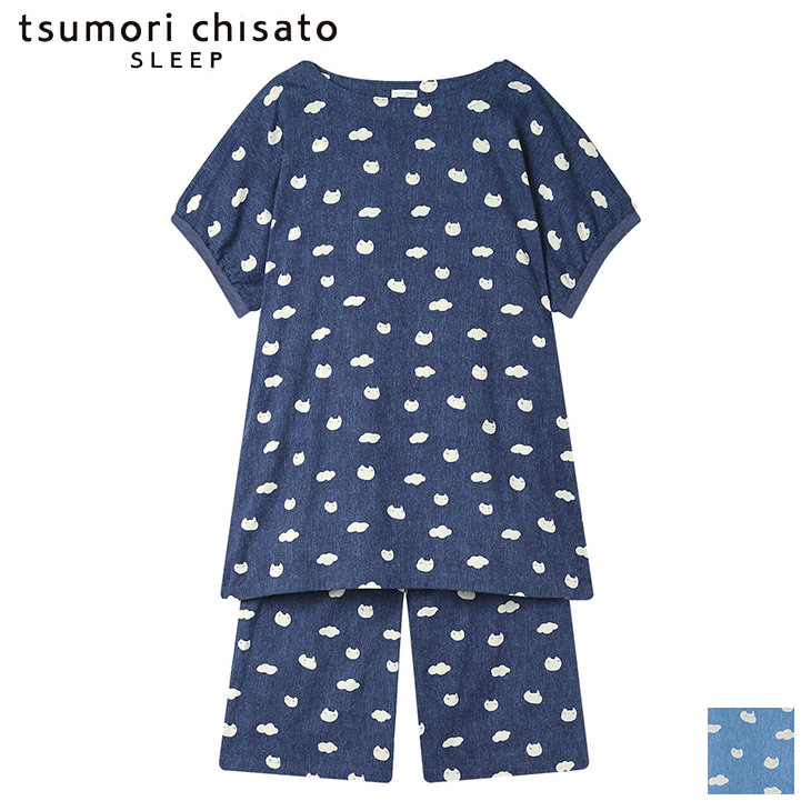 ツモリチサト tsumori chisato ワコール wacoal パジャマ ルームウェア 部屋着 半袖 ツモリチサトスリープ 寝間着 春夏 udt119