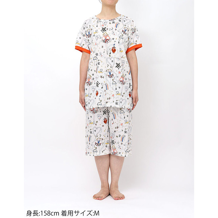 ツモリチサト tsumori chisato ワコール wacoal パジャマ ルームウェア 部屋着 半袖 ツモリチサトスリープ 寝間着 春夏 udt122