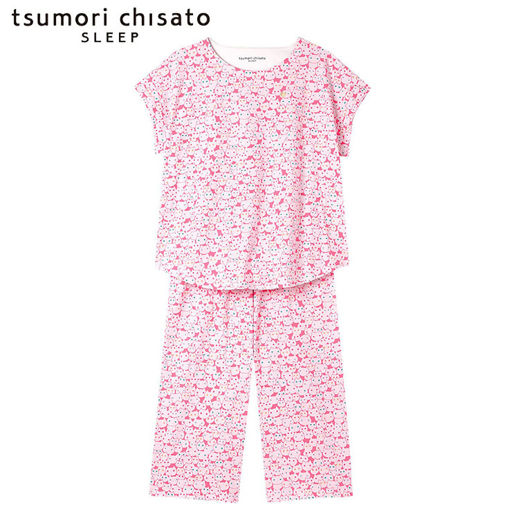 ツモリチサト tsumori chisato ワコール wacoal パジャマ ルームウェア 部屋着 半袖 ツモリチサトスリープ 寝間着 春夏 udt157