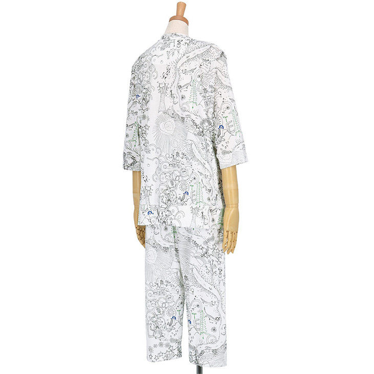 ツモリチサト tsumori chisato ワコール wacoal パジャマ ルームウェア 部屋着 半袖 ツモリチサトスリープ 寝間着 春夏 udt216