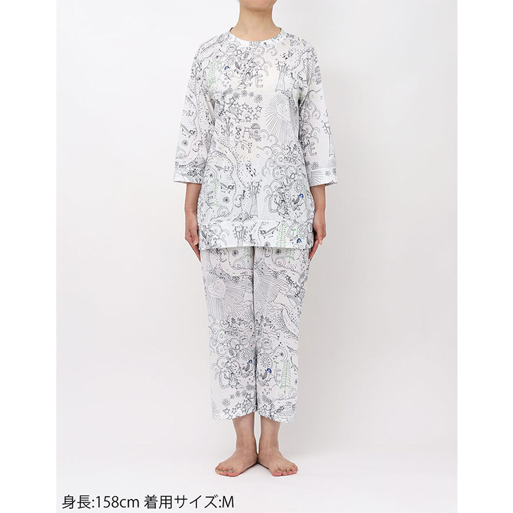 ツモリチサト tsumori chisato ワコール wacoal パジャマ ルームウェア 部屋着 半袖 ツモリチサトスリープ 寝間着 春夏 udt216