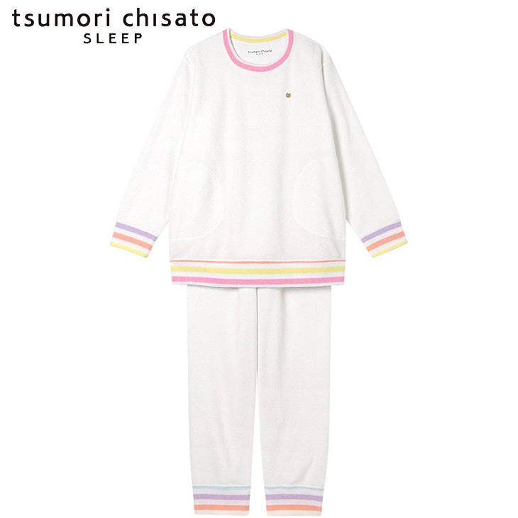 ツモリチサト tsumori chisato ワコール wacoal パジャマ ルームウェア 部屋着 長袖 ツモリチサトスリープ 寝間着 秋冬 起毛 udw405