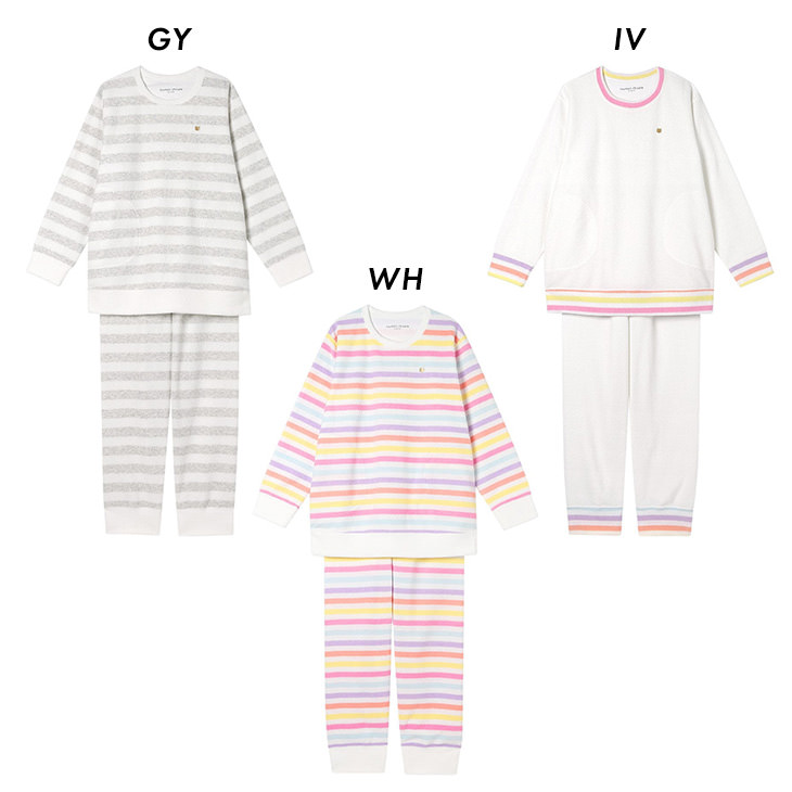 ツモリチサト tsumori chisato ワコール wacoal パジャマ ルームウェア 部屋着 長袖 ツモリチサトスリープ 寝間着 秋冬 起毛 udw405