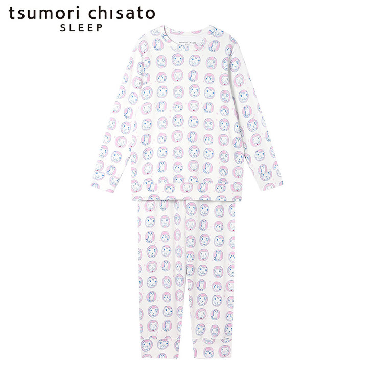 ツモリチサト tsumori chisato ワコール wacoal パジャマ ルームウェア 部屋着 長袖 ツモリチサトスリープ 寝間着 秋冬 起毛 udw422
