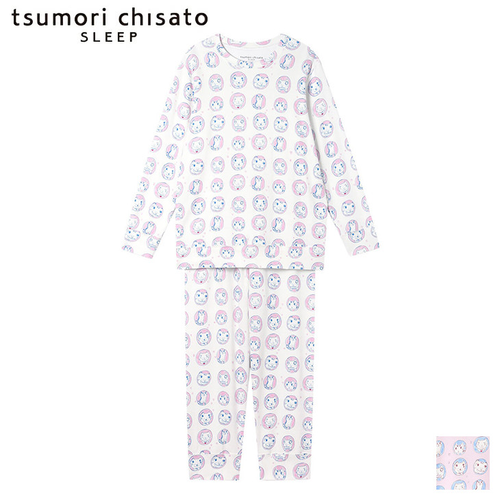 ツモリチサト tsumori chisato ワコール wacoal パジャマ ルームウェア 部屋着 長袖 ツモリチサトスリープ 寝間着 秋冬 起毛 udw422