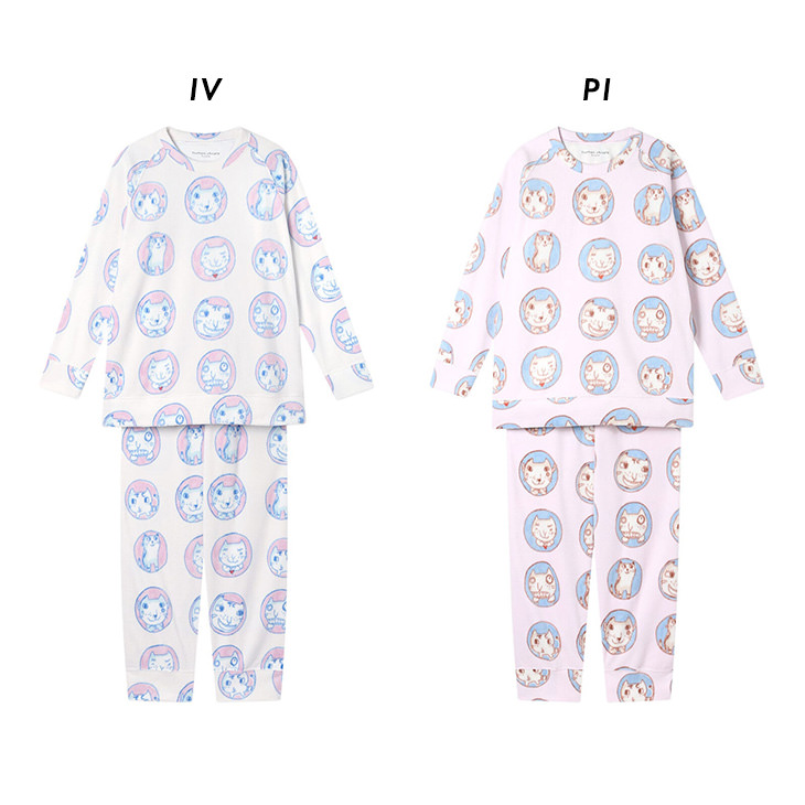 ツモリチサト tsumori chisato ワコール wacoal パジャマ ルームウェア 部屋着 長袖 ツモリチサトスリープ 寝間着 秋冬 起毛 udw424