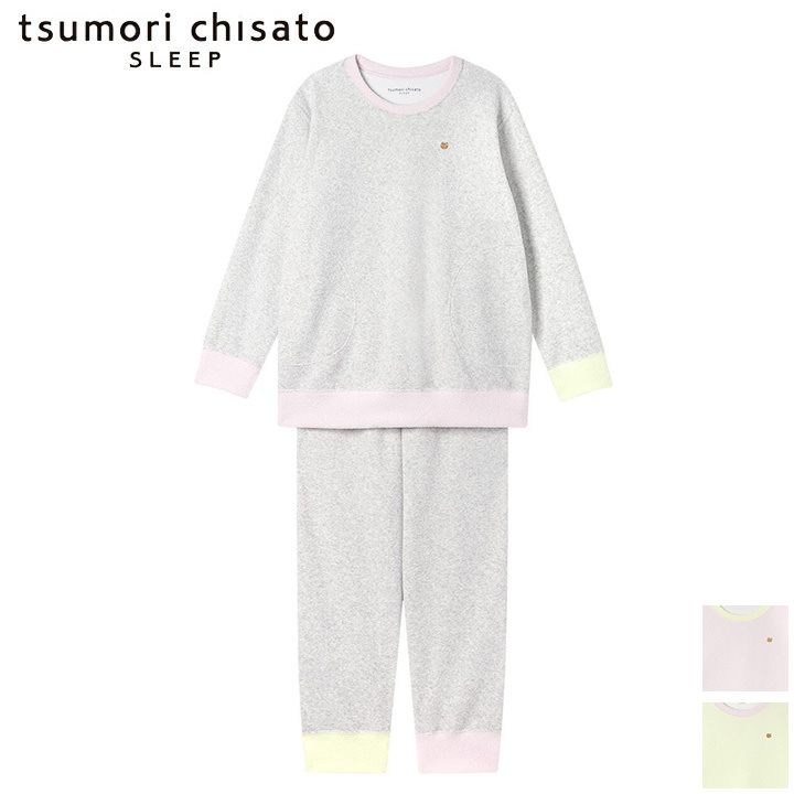 ツモリチサト tsumori chisato ワコール wacoal パジャマ ルームウェア 部屋着 長袖 ツモリチサトスリープ 寝間着 秋冬 起毛 udw426