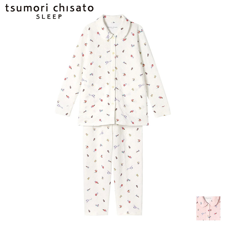 ツモリチサト tsumori chisato ワコール wacoal パジャマ ルームウェア 部屋着 長袖 ツモリチサトスリープ 寝間着 秋冬 起毛 udw454