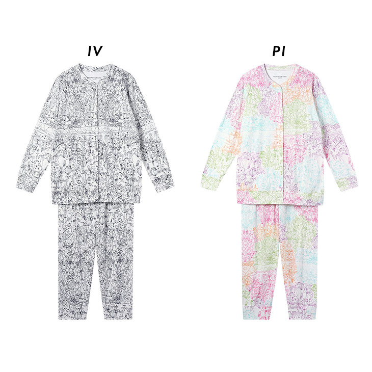 ツモリチサト tsumori chisato ワコール wacoal パジャマ ルームウェア 部屋着 長袖 ツモリチサトスリープ 寝間着 春夏 udx503