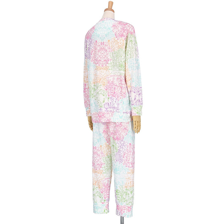 ツモリチサト tsumori chisato ワコール wacoal パジャマ ルームウェア 部屋着 長袖 ツモリチサトスリープ 寝間着 春夏 udx503