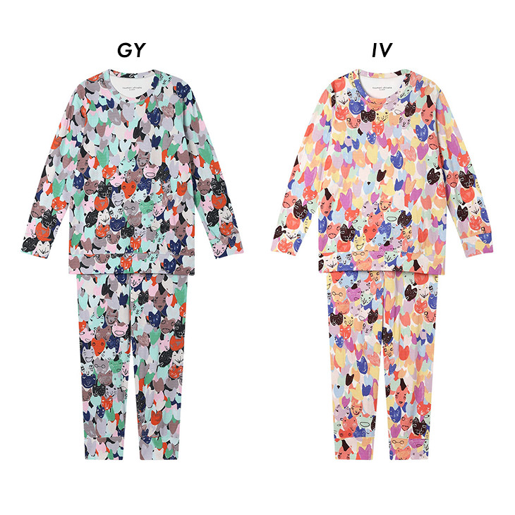 ツモリチサト tsumori chisato ワコール wacoal パジャマ ルームウェア 部屋着 長袖 ツモリチサトスリープ 寝間着 秋冬 udx563