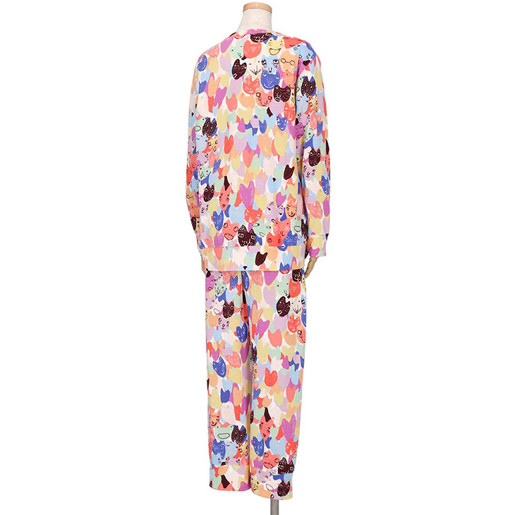 ツモリチサト tsumori chisato ワコール wacoal パジャマ ルームウェア 部屋着 長袖 ツモリチサトスリープ 寝間着 秋冬 udx563