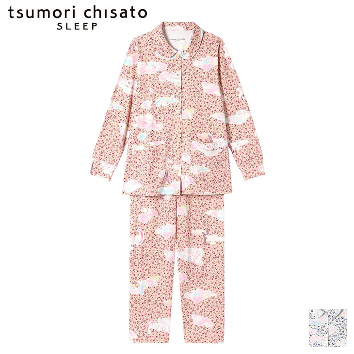 ツモリチサト tsumori chisato ワコール wacoal パジャマ ルームウェア 部屋着 長袖 ツモリチサトスリープ 寝間着 春夏 udx581