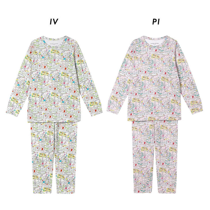 ツモリチサト tsumori chisato ワコール wacoal パジャマ ルームウェア 部屋着 長袖 ツモリチサトスリープ 寝間着 秋冬 udx595