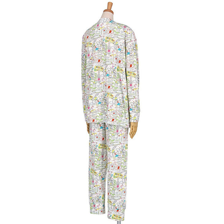 ツモリチサト tsumori chisato ワコール wacoal パジャマ ルームウェア 部屋着 長袖 ツモリチサトスリープ 寝間着 秋冬 udx595