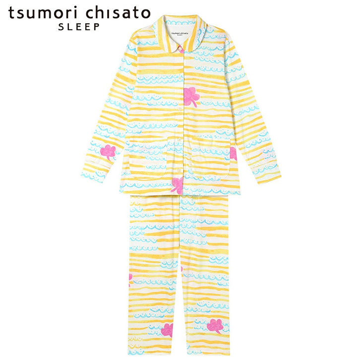 ツモリチサト tsumori chisato ワコール wacoal パジャマ ルームウェア 部屋着 長袖 ツモリチサトスリープ 寝間着 秋冬 udx597
