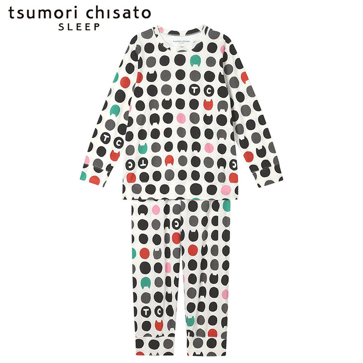 ツモリチサト tsumori chisato ワコール wacoal パジャマ ルームウェア 部屋着 長袖 ツモリチサトスリープ 寝間着 秋冬 udx598