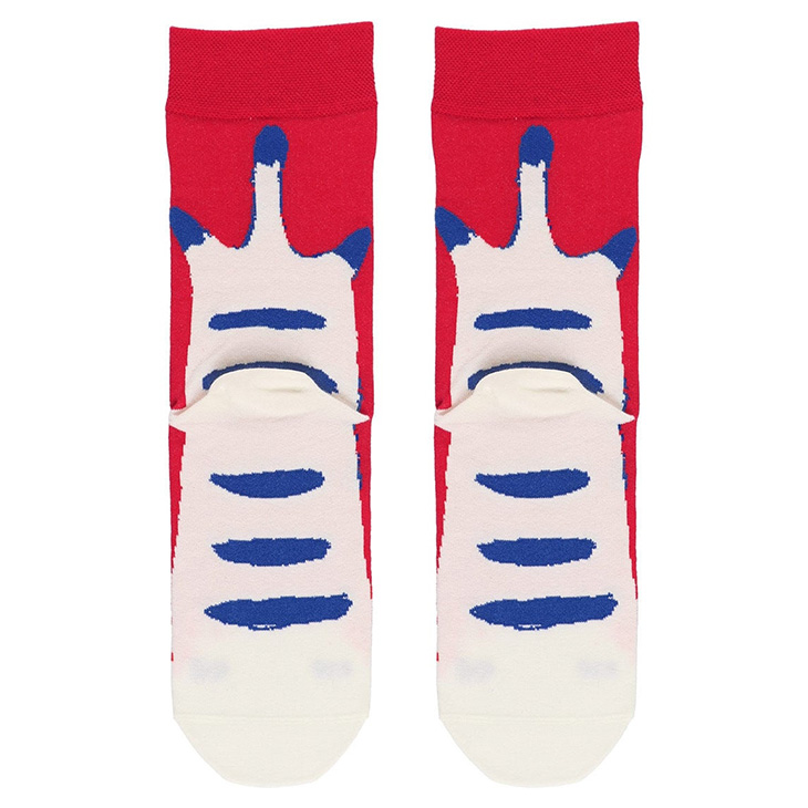 ツモリチサト tsumori chisato ワコール wacoal ソックス 靴下 ボーダー ネコ ツモリチサトスリープ 春夏 uey500