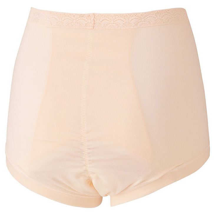 ワコール らくらくパートナー ショーツ パンツ 下着 インナー はきこみ丈深め 防水布付き 尿もれ 失禁 介護 dsl550