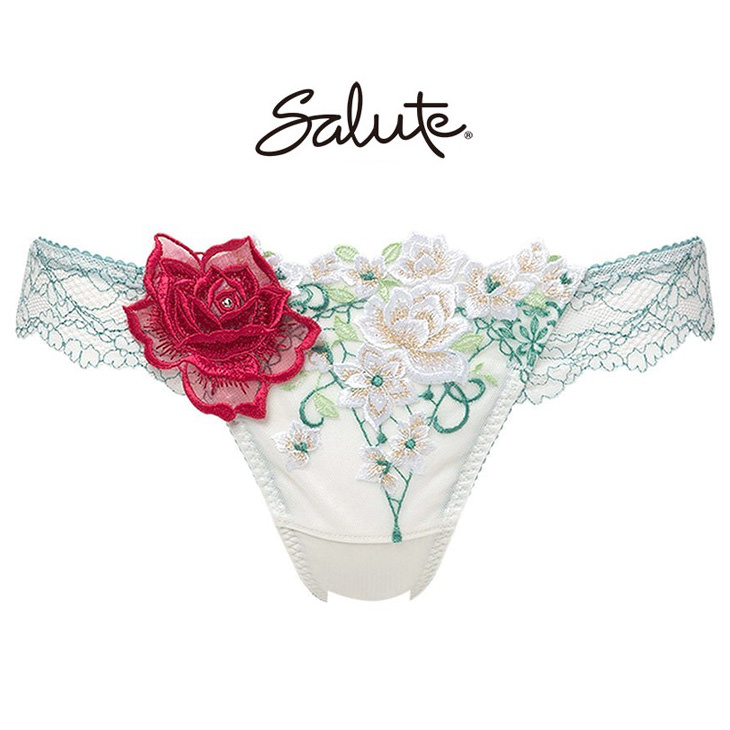 ワコール サルート Salute 16 ptj416 ショーツ パンツ ソング タンガ Tバック Tback 花柄 フラワー柄 下着 インナー