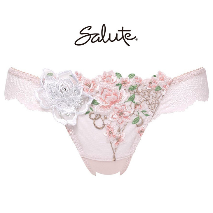 ワコール サルート Salute 16 ptj416 ショーツ パンツ ソング タンガ Tバック Tback 花柄 フラワー柄 下着 インナー