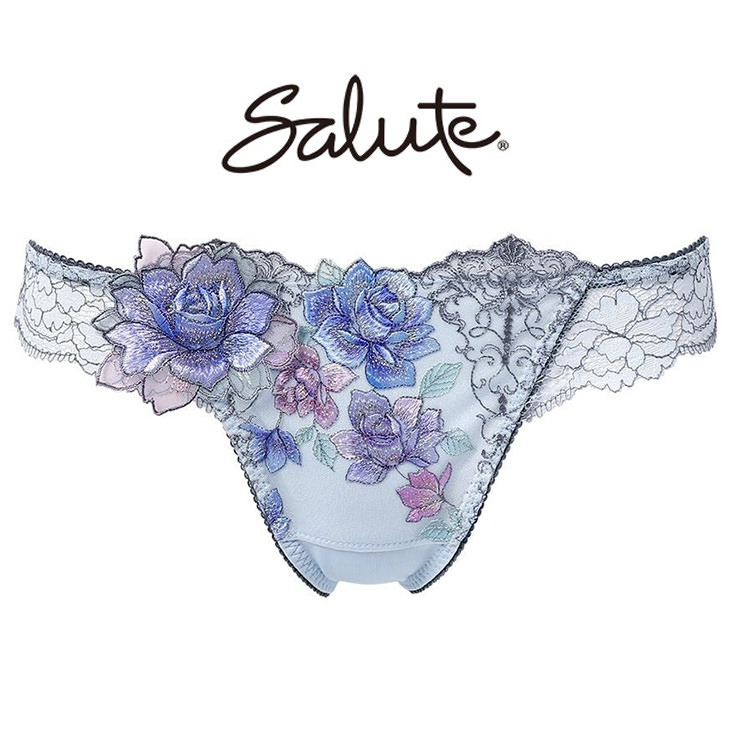 ワコール サルート Salute 22 ptj423 ショーツ パンツ ソング タンガ Tバック Tback 花柄 フラワー柄 下着 インナー