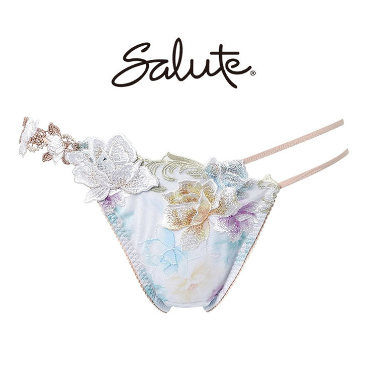 ワコール サルート Salute 26シリーズ PTJ426 ショーツ パンツ ソング タンガ Tバック Tback 花柄 フラワー柄 下着 インナー