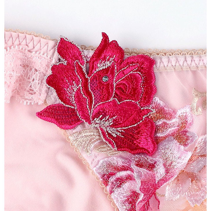 ワコール サルート Salute 26シリーズ  ショーツ パンツ スーパービキニ スタンダード 刺繍 セクシー ランジェリー 勝負下着 花柄 フラワー柄