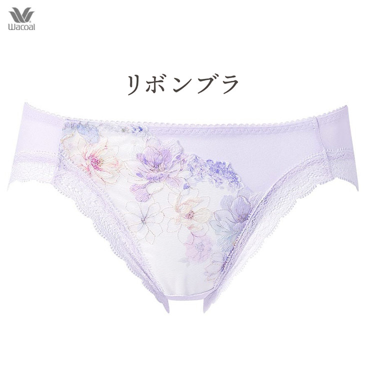 ワコール Wacoal 脇すっきり リボンブラ ペアショーツ MLサイズ スタンダード ショーツ pxb143 レギュラー スタンダード パンティ パンツ 下着 ランジェリー 
