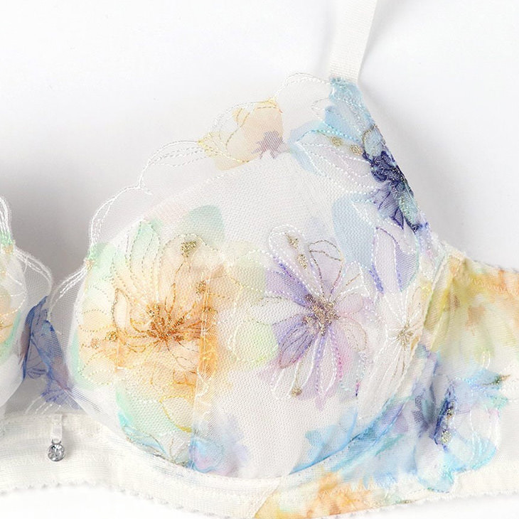 ワコール Wacoal ブラジャー 夏めくブラ 3/4カップブラ bxb475
