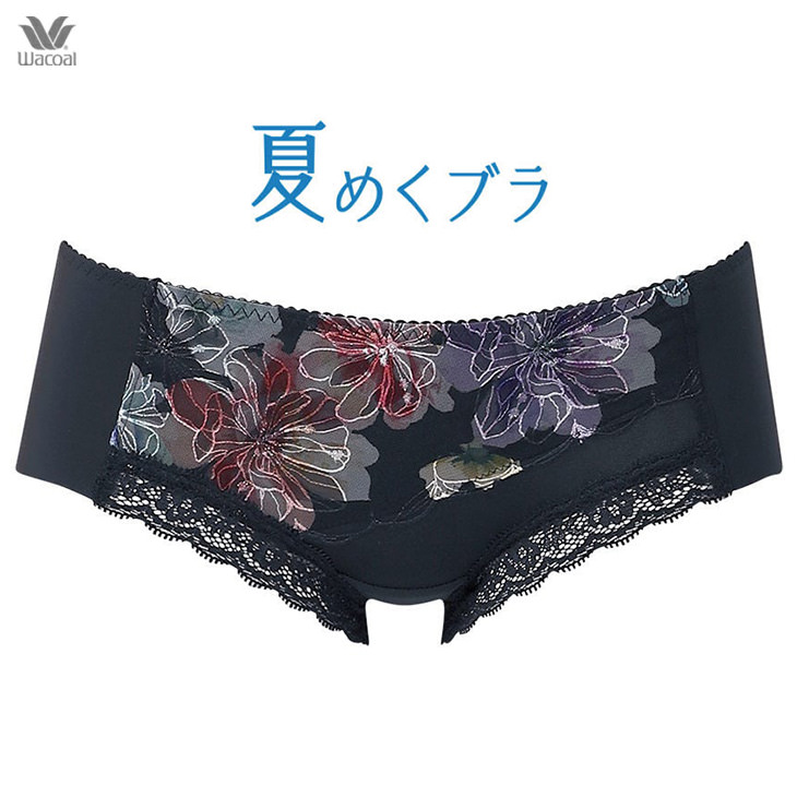 ワコール Wacoal 夏めくブラ ペアショーツ ボーイレングス ローライズ レギュラー パンツ 下着 パンティ pxb675