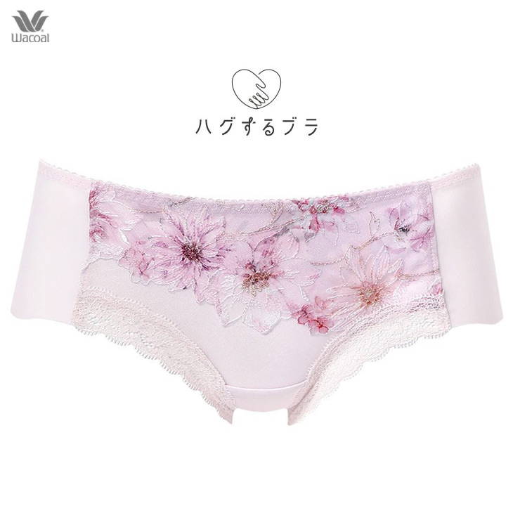 ワコール Wacoal ハグするブラペアショーツ ボーイレングス ローライズ ヒップハング パンツ 下着 パンティ pxb678