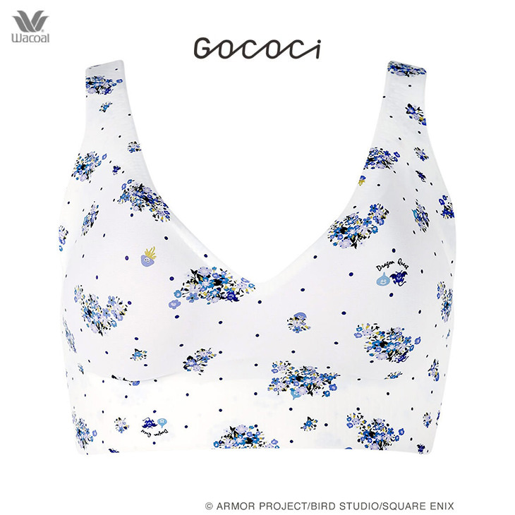 ワコール Wacoal GOCOCi ゴコチ ドラゴンクエストコラボ ドラクエ ノンワイヤーブラ ハーフトップ ブラレット CGG538 M-LLサイズ